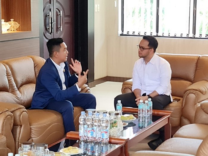 Wakil Bupati Aceh Barat, Said Fadheil, SH menerima audiensi Komisioner Komisi Informasi Aceh (KIA) di ruang kerjanya, Jumat (22/8/2025). dok. Pemkab Aceh Barat