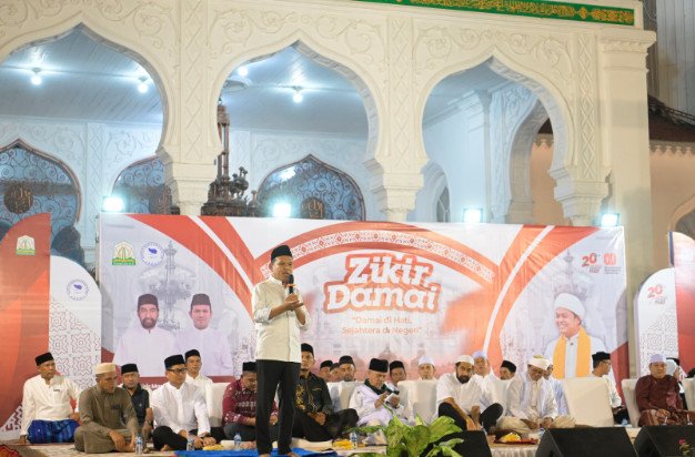 Kenang 20 Tahun Perdamaian, Aceh Gelar Zikir Akbar di Baiturrahman. (Foto:Dok)
