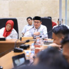 Zayadi dalam rapat koordinasi persiapan Maulid tingkat Kenegaraan di Masjid Istiqlal, Jakarta, Selasa (2/9/2025). dok. Kemenag RI
