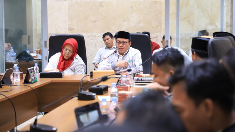 Zayadi dalam rapat koordinasi persiapan Maulid tingkat Kenegaraan di Masjid Istiqlal, Jakarta, Selasa (2/9/2025). dok. Kemenag RI
