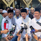 Menag usai perayaan Maulid di Tangerang. Dok. Kemenag RI