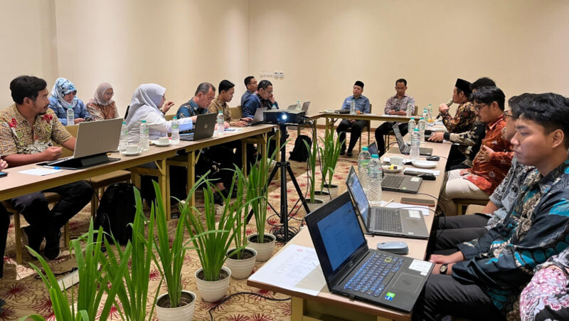 Rapat tim Kemenag dan BPJPH. dok Kemenag RI