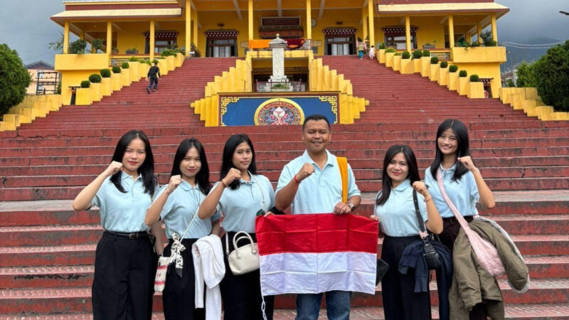 Lima mahasiswa STABN Sriwijaya. dok. Kemenag RI