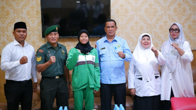Yasmin Quratu’ain Ananda, siswi kelas IX-G Madrasah Tsanawiyah Negeri (MTsN) 2 Medan. dok. Kemenag RI