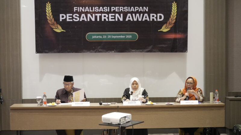 Dewan juri pesantren award. dok. Kemenag RI