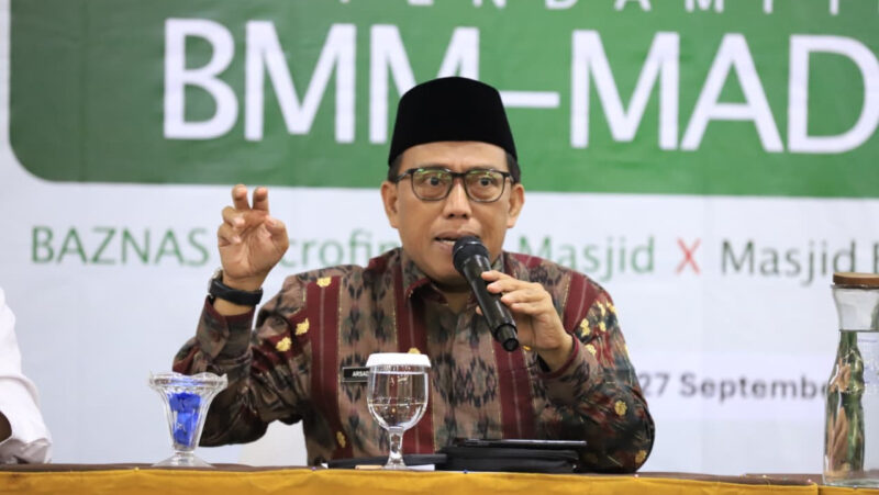Direktur Urusan Agama Islam dan Bina Syariah, Arsad Hidayat. dok. Kemenag RI