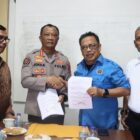 Kabid Humas Polda Aceh, Kombes Pol Joko Krisdiyanto, saat bersilaturahmi dengan Pengurus Persatuan Wartawan Indonesia (PWI) Aceh di Banda Aceh, Kamis, 4 September 2025. dok. Polda Aceh