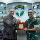 Pangdam Iskandar Muda Terima Audiensi General Manager Garuda Indonesia Aceh. dok. Pendam IM