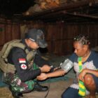 Satgas Yonif 112/DJ Pos Kota Baru Gelar Pengobatan secara Door to Door di Kampung Pagaleme, Puncak Jaya, Papua Tengah, Minggu (21/09/2025). dok. Pendam IM