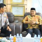 Haji Uma saat melakukan audiensi dengan Brigjen Pol Marzuki di Mapolda Aceh pada Rabu, 3 September 2025. Dok. Polda Aceh