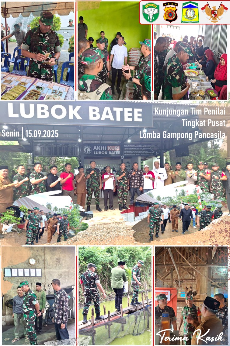 Gampong Lubok Batee Siap Mengharumkan Nama Aceh Besar di Ajang Nasional. Foto: Ist
