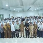 Wakil Bupati Asahan, Rianto, S.H., M.A.P membuka secara resmi kegiatan Hari Indonesia Menabung Tahun 2025 di Aula Dinas Pendidikan Kabupaten Asahan pada selasa (09/09/2025). dok. Diskominfo Kab. Asahan