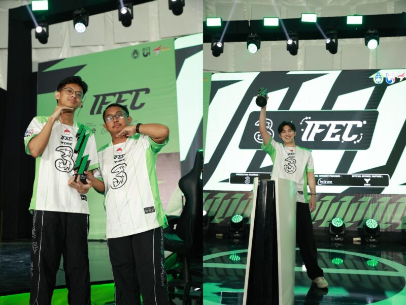 Phillip Franc berhasil meraih gelar Juara IFEC Mobile, sementara Rizky Faidan dan Elga Cahya tampil gemilang sebagai Juara IFEC Console. dok. PSSI