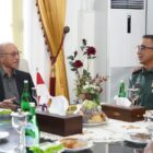 Pangdam IM, Mayor Jenderal TNI Joko Hadi Susilo, S.I.P., melaksanakan kunjungan silaturahmi ke  Meuligo Wali Nanggroe Aceh, Ds. Lamblang Mayang, Kec. Darul Imarah, Kab. Aceh Besar, pada Senin (15/9/2025). dok. Pendam IM