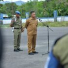 Pemerintah Kabupaten Bener Meriah melalui Satuan Polisi Pamong Praja dan Wilayatul Hisbah (Satpol PP & WH) resmi membuka kegiatan Orientasi Pengenalan Tupoksi Dasar, Kesamaptaan, Mental, dan Disiplin bagi Aparatur Sipil Negara (ASN) formasi tahun 2024, Senin (8/9/2025) di Terminal Ketipis, Redelong. dok. Pemkab Bener Meriah