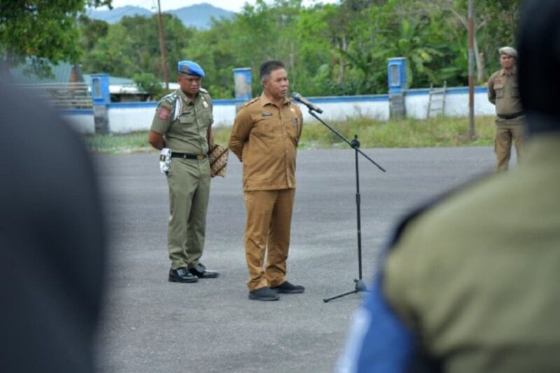 Pemerintah Kabupaten Bener Meriah melalui Satuan Polisi Pamong Praja dan Wilayatul Hisbah (Satpol PP & WH) resmi membuka kegiatan Orientasi Pengenalan Tupoksi Dasar, Kesamaptaan, Mental, dan Disiplin bagi Aparatur Sipil Negara (ASN) formasi tahun 2024, Senin (8/9/2025) di Terminal Ketipis, Redelong. dok. Pemkab Bener Meriah