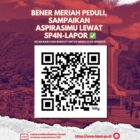 Barcode Pengaduan SP4N Lapor. dok. Pemkab Bener Meriah