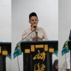 Penyampaian visi misi dan program kerja calon Keuchik Leu-Ue periode 2025 - 2031 nomor 1 Yusri, ST, nomor 2 Amurudfun, SE dan nomor 3 Zulkifli Nurdin, di Meunasah Gampong Leu Ue, kecamatan Darul Imarah, kabupaten Aceh Besar, Minggu (14/9/2025). dok. MC ACEH BESAR 