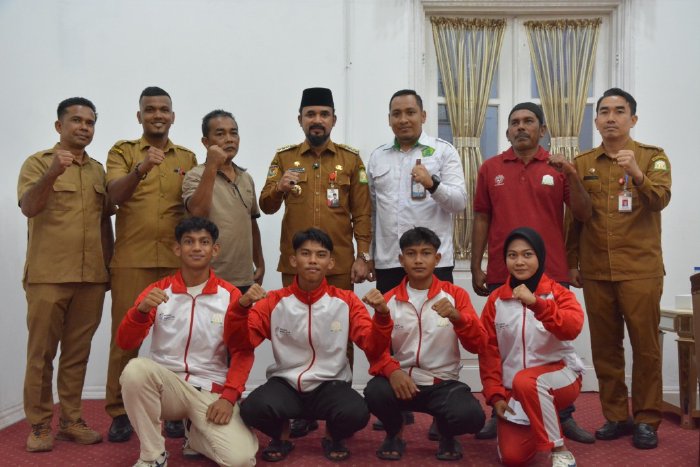 Sebanyak enam atlet asal Kabupaten Aceh Timur berhasil lolos dan akan mewakili Provinsi Aceh dalam ajang Pekan Olahraga Pelajar Nasional (Popnas) XVII tahun 2025. dok. Diskominfo Kab. Aceh Timur