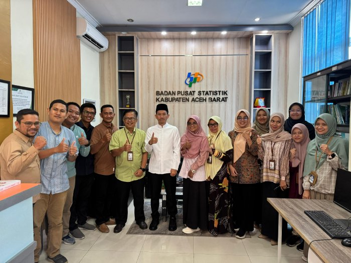 Badan Pusat Statistik (BPS) Kabupaten Aceh Barat. dok. Pemkab Aceh Barat