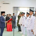 Perdana Bupati Al-Farlaky Lantik Serentak Keuchik di Aceh Timur. dok. Diskominfo Kab. Aceh Timur
