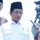 Menag usai hadiri HUT ke-80 TNI. dok. Kemenag RI