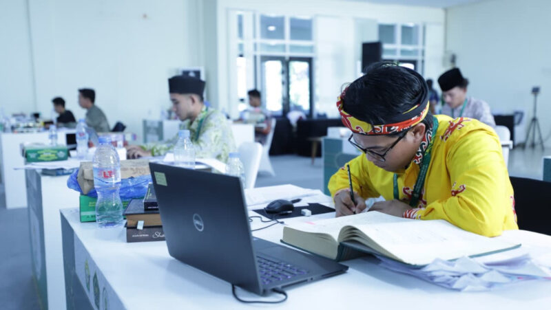 Lomba Karya Tulis Ilmiah Hadis di STQH Nasional 2025. dok. Kemenag RI