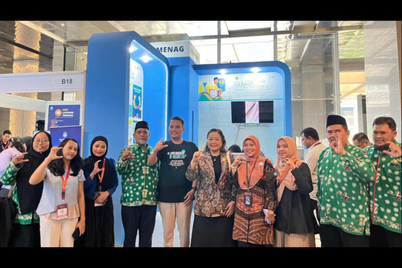 Kemenag berpartisipasi dalam Pameran KIP. dok. Kemenag RI