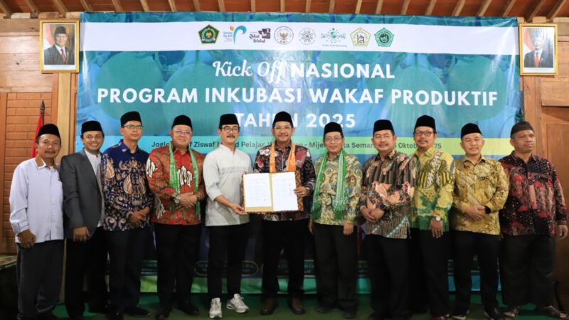 Peluncuran Program Inkubasi Wakaf Produktif. dok. Kemenag RI