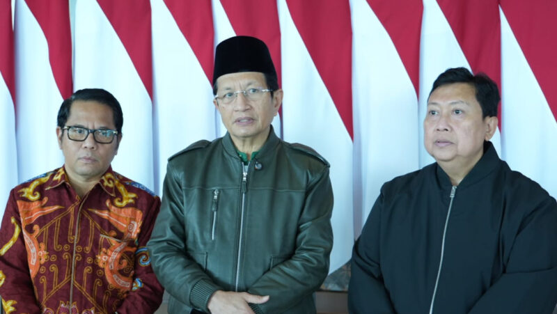 Menag Nasaruddin Umar (berpeci). dok. Kemenag RI