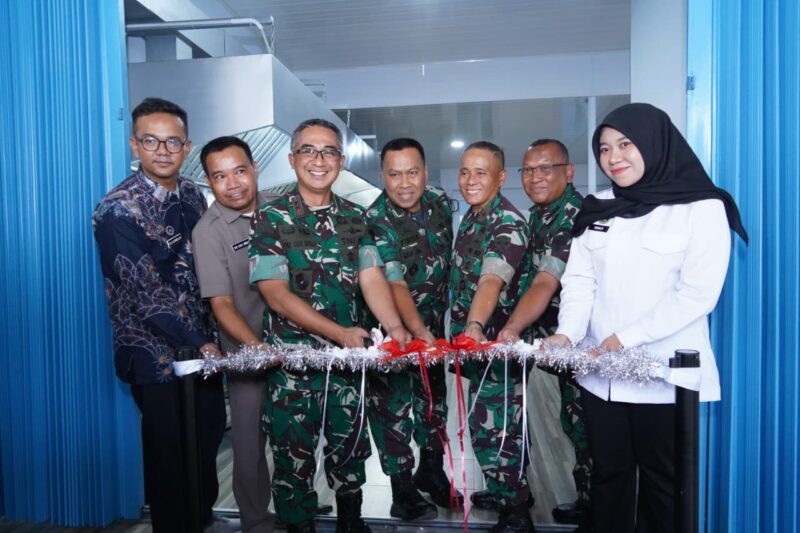 Pangdam Iskandar Muda Resmikan Usaha Dapur Umum Program Makan Bergizi Gratis di Banda Aceh. dok. Pendam IM