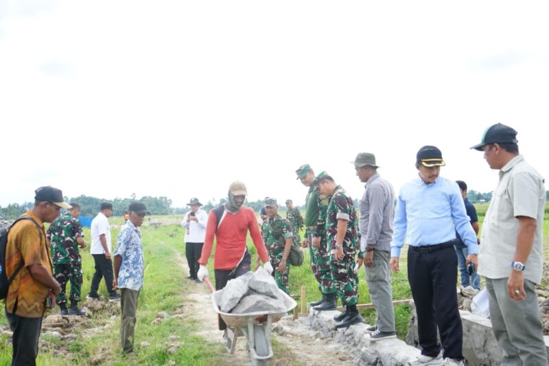Kodam Iskandar Muda Laksanakan Program Optimasi Lahan  Pertanian Di Aceh. dok. Pendam IM