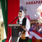 Wakil Menteri (Wamen) Kependudukan dan Pembangunan Keluarga Ratu Ayu Isyana Bagoes Oka menyatakan SMA Negeri 10 Fajar Harapan saat ini menjadi Sekolah Garuda Transformasi. dok. Ist