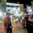 Tim Patroli Perintis Presisi Sat Samapta Polres Lhokseumawe menyusuri sejumlah ruas jalan utama pada Minggu malam (12/10/2025). dok. Polres Kota Lhokseumawe