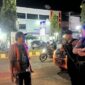 Tim Patroli Perintis Presisi Sat Samapta Polres Lhokseumawe menyusuri sejumlah ruas jalan utama pada Minggu malam (12/10/2025). dok. Polres Kota Lhokseumawe