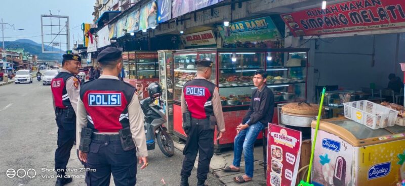 Sat Samapta Polres Bener Meriah melaksanakan patroli di sejumlah titik rawan gangguan keamanan pada Selasa (21/10/2025). dok. Polres Bener Meriah