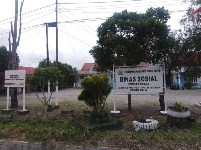 Kantor Dinas Sosial Kabupaten Bener Meriah. dok. Pemkab Bener Meriah