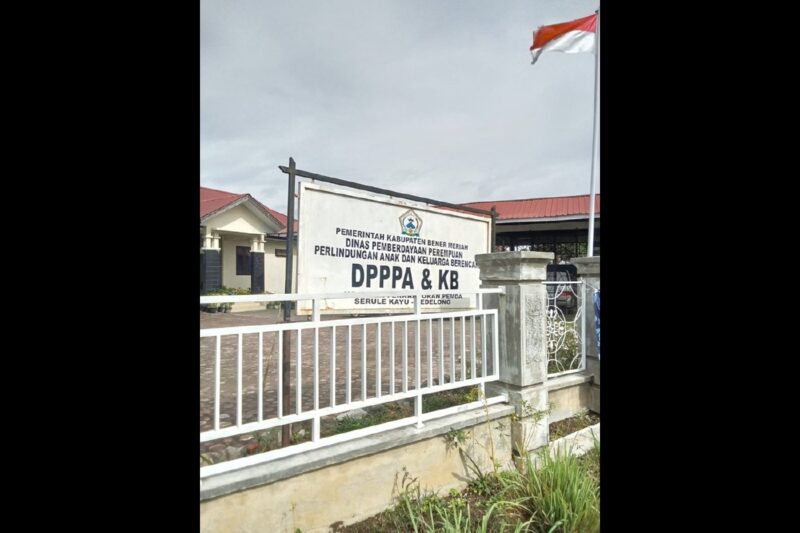 Dinas Pemberdayaan Perempuan, Perlindungan Anak dan Keluarga Berencana (DP3AKB) Kabupaten Bener Meriah. dok. Pemkab Bener Meriah