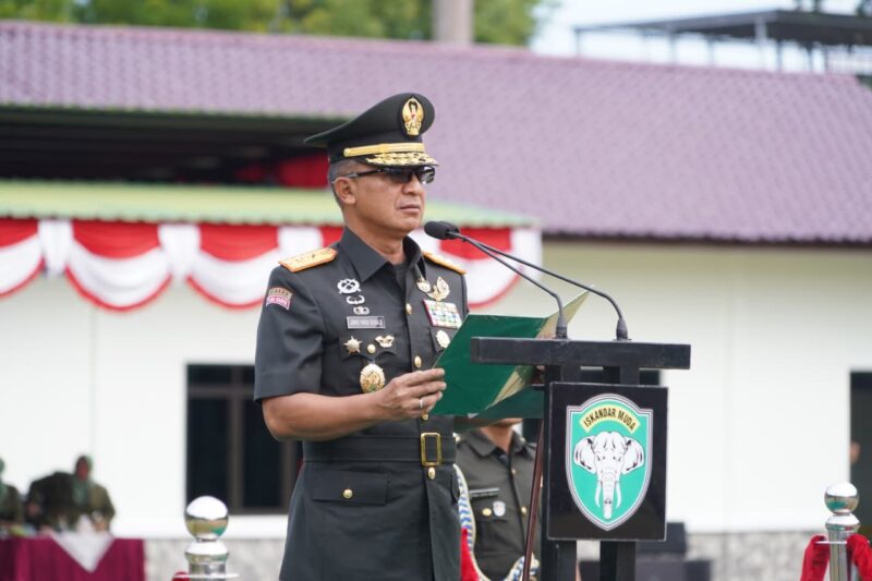 Pangdam Iskandar Muda Ajak Masyarakat Saksikan Upacara HUT ke-80 TNI di Blang Padang. dok. Pendam IM