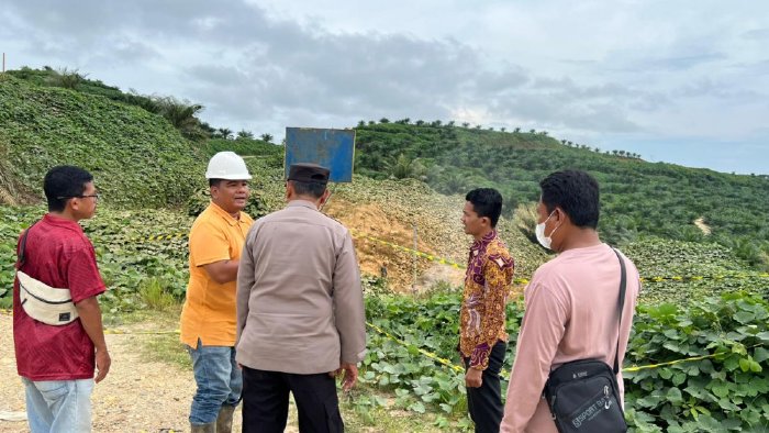 Pipa Pertagas Bocor, Bupati Al-Farlaky Intruksi Perusahaan Segera Tangani. dok. Diskominsa Kab. Aceh Timur