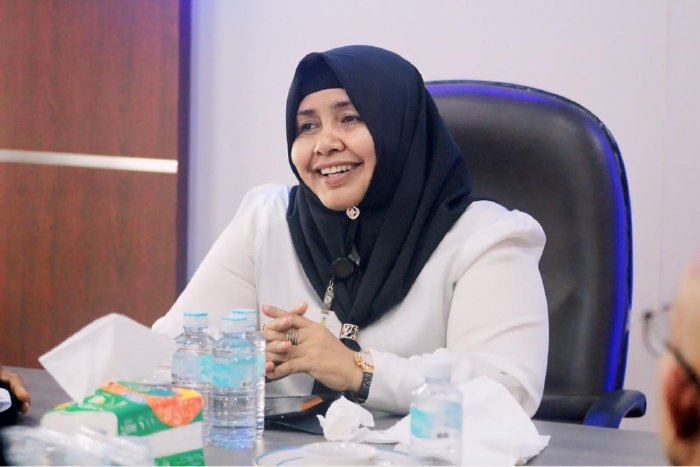 Kepala Badan Perencanaan Pembangunan Daerah (Bappeda) Aceh Besar, Rahmawati, SPd, MSi. Dok. MC Aceh Besar