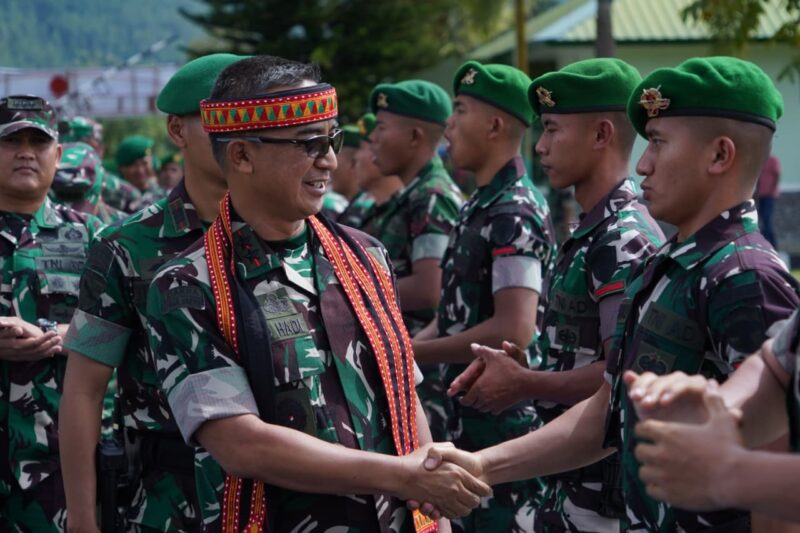Pangdam Iskandar Muda Kunjungi Yonif TP 855/RD di Gayo Lues. dok. Pendam IM