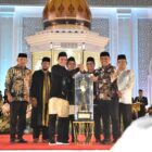 Wakil Gubernur Aceh, Fadhlullah SE resmi menutup Musabaqah Tilawatil Quran Aceh ke 37 di Pidie Jaya, Jumat, 7 November 2025. dok. Ist