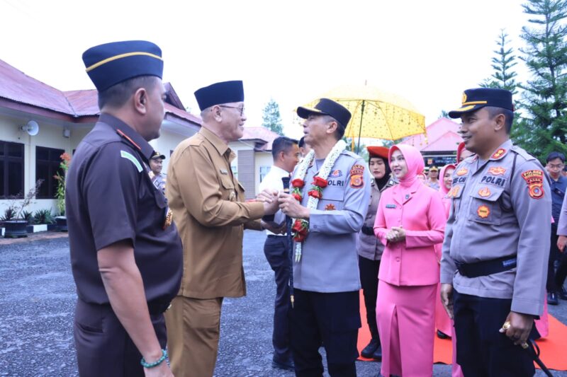 Kapolda Aceh Irjen Pol. Drs. Marzuki Ali Basyah melakukan kunjungan kerja (kunker) di Polres Bener Meriah, Senin, 17 November 2025. Dok. Polda Aceh