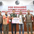 Sekretaris Daerah Aceh M. Nasir menerima kunjungan Wakil Wali Kota Bogor Jenal Mutaqin di Kantor Gubernur Aceh, Kamis (18/12/2025). Foto: Dok. Biro Adpim Setda Aceh 