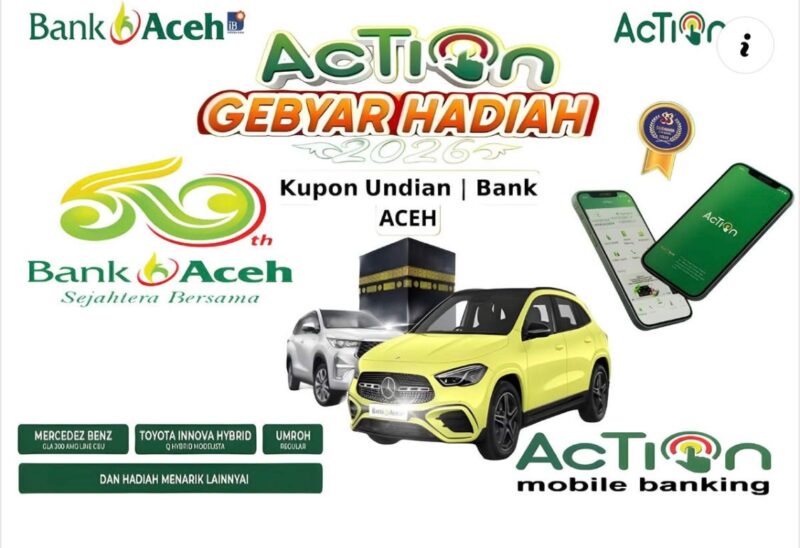Bank Aceh mengimbau nasabah waspada terhadap penipuan digital yang mengatasnamakan undian berhadiah. Foto: Dok. Istimewa