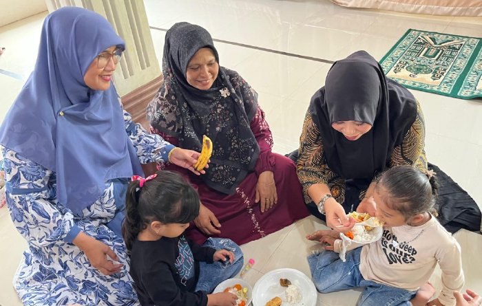 Kegiatan pelayanan kesehatan ibu dan anak melalui posyandu sebagai upaya pencegahan stunting di Aceh Besar, Kamis (22/01/2026). Foto: Dok. MC Aceh Besar