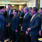 Prabowo Subianto memaparkan dampak positif program Makan Bergizi Gratis terhadap pertumbuhan ekonomi masyarakat lapisan bawah dalam acara Indonesia Economic Outlook 2026 di Wisma Danantara Indonesia, pada Jumat (13/02/2026). Foto: BPMI Setpres