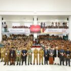 Foto bersama usai Rapat Koordinasi Kabupaten (Rakorkab) Tahun 2026 di Auditorium Universitas Teuku Umar (UTU) Meulaboh, Kamis (12/2/2026). Foto: Dok. Pemkab Aceh Barat