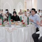 Wali Kota Banda Aceh Illiza Sa’aduddin Djamal bersama unsur Forkopimda saat buka puasa bersama di Pendopo Wali Kota kawasan Blang Padang, Kamis (26/2/2026). Foto: Dok. Prokopim Kota Banda Aceh